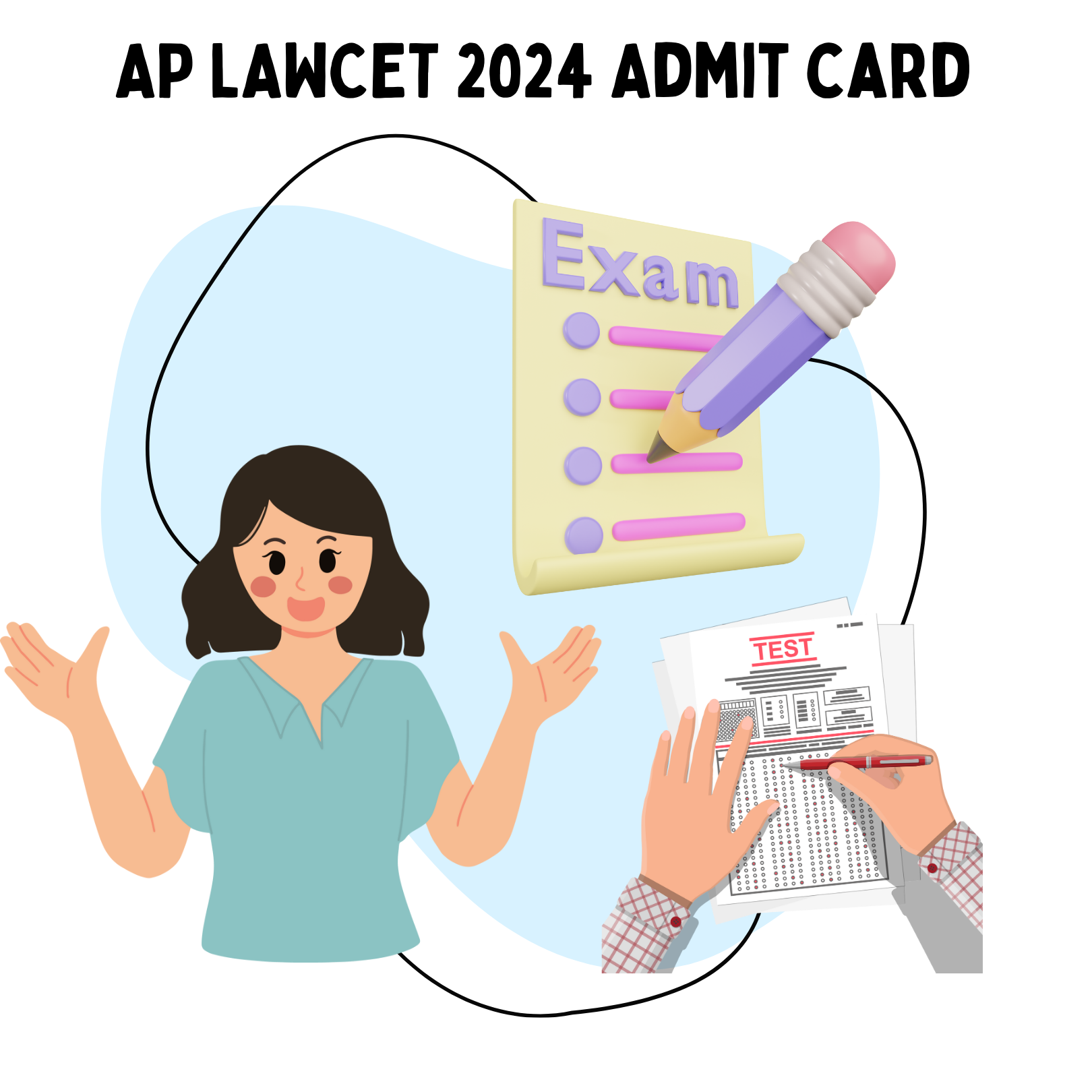 AP LAWCET 2024 Admit card 
