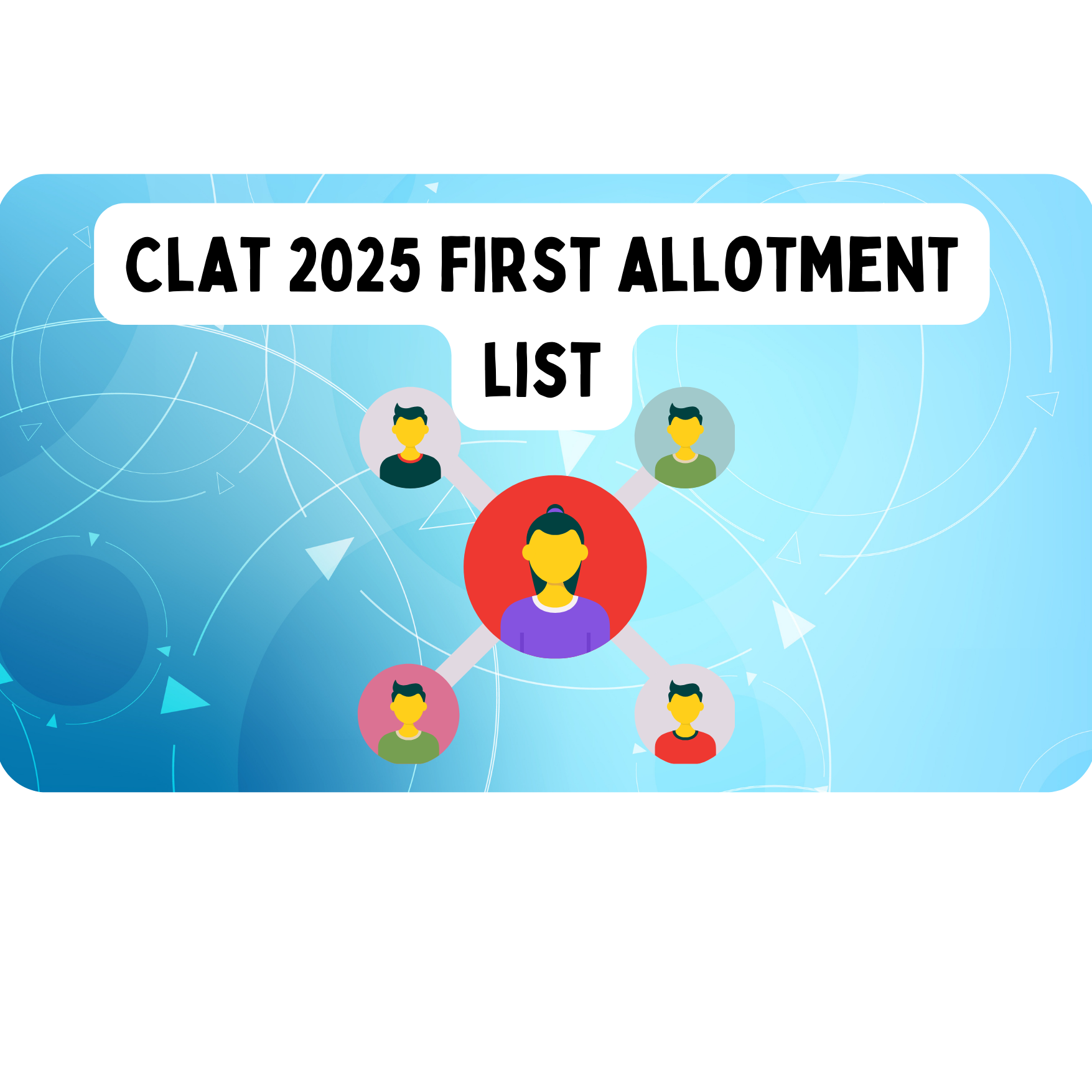 CLAT 2025 First Allotment list