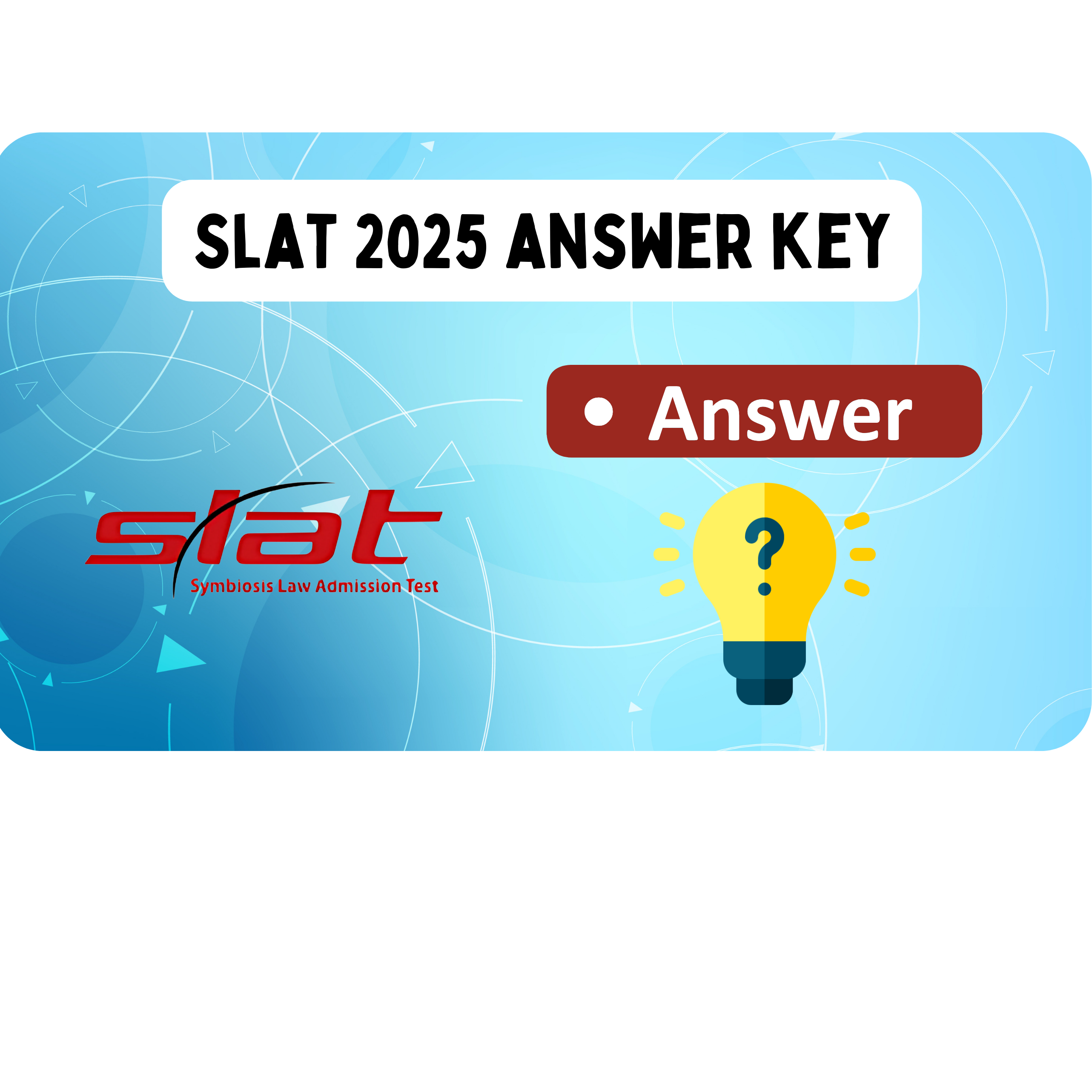 SLAT 2025 Answer Key