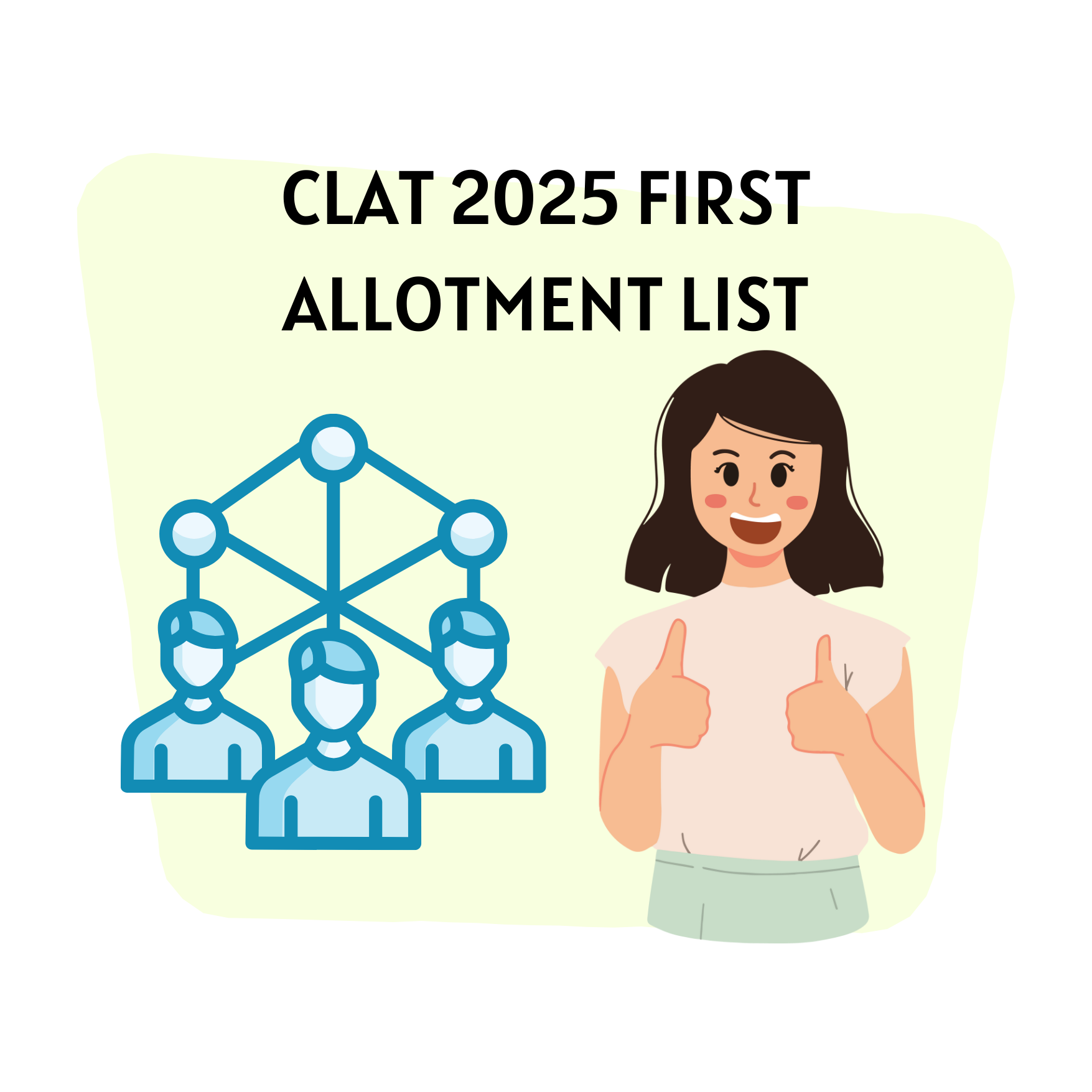 CLAT first allotment list