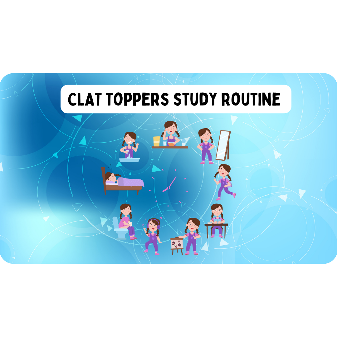 CLAT Toppers’ Study Routines: What They Did Differently